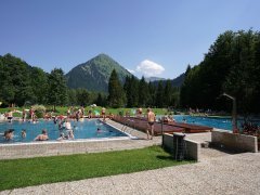 Waldschwimmbad in Schoppernau im Bregenzerwald